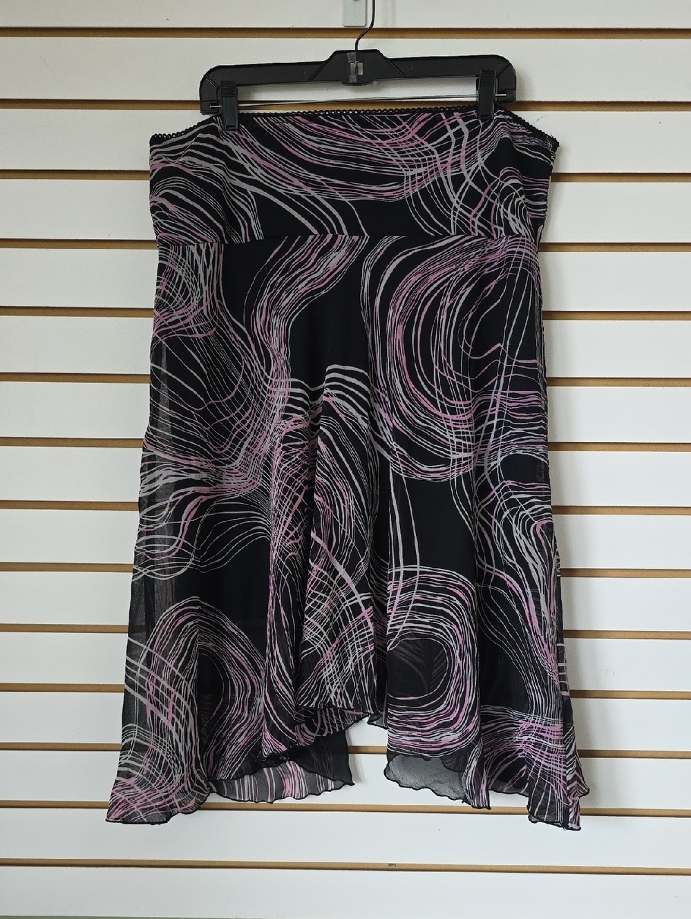 Ashley Stewart Sharkbite Skirt